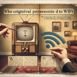 connecter une ancienne TV en wifi