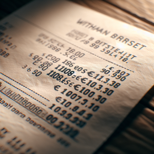 Prélèvement bancaire 108 euros
